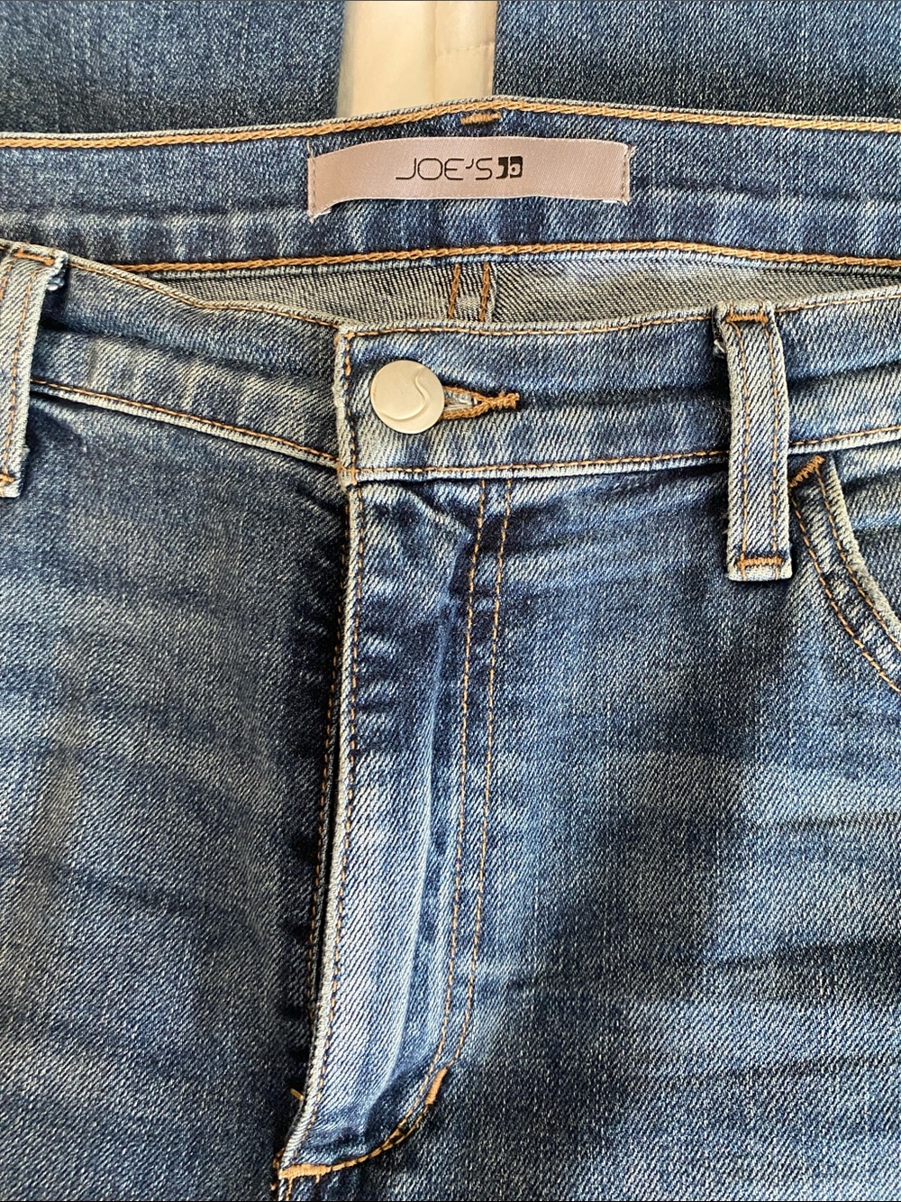 Joe's Jeans sz 31 High-Rise Medium Blue Denim - Picture 3 of 6